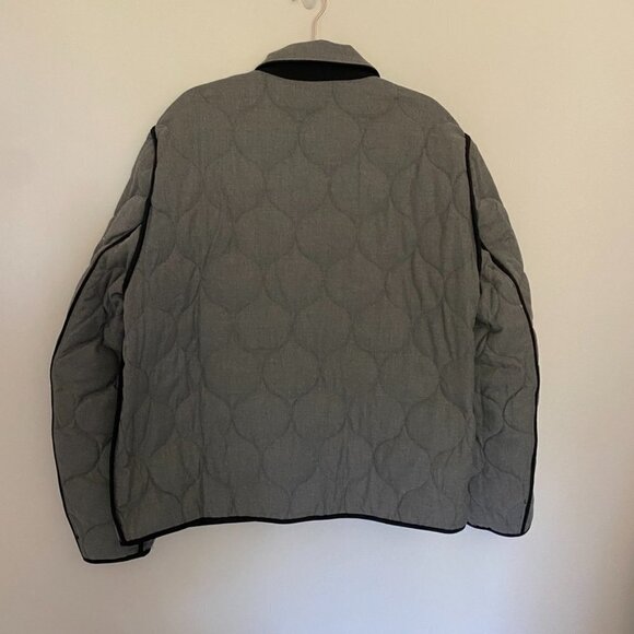 Ted Baker Reversible Quilted Puffer Barn Jacket Mens 7 - Picture 11 of 12